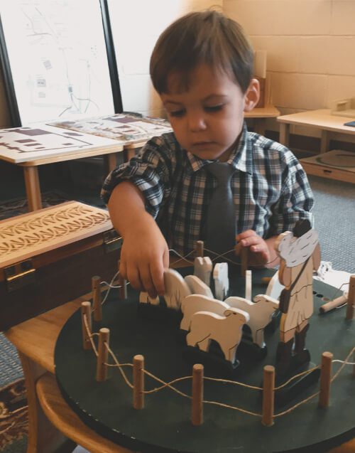 level 1 atrium child playing