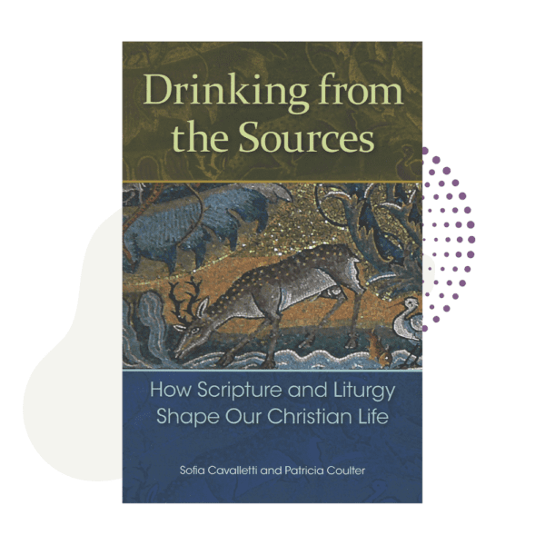 A book cover of Drinking from the Sources.