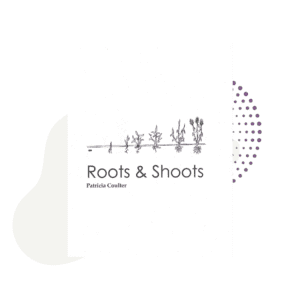 A white Roots and Shoots brochure.